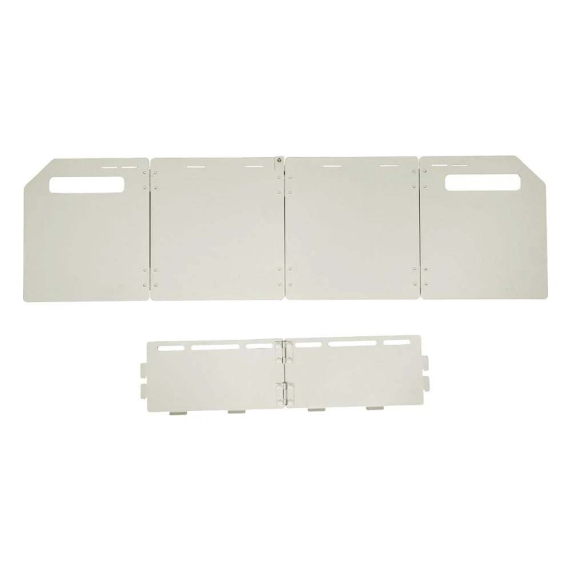 NEW SQUARE WIND DEFLECTOR (STOVE WIND SHIELD)
