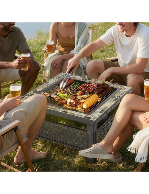 2210 BARBECUE STOVE 76X76X50CM