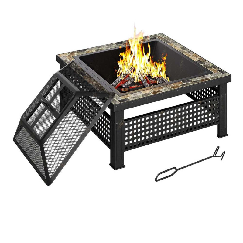 2210 BARBECUE STOVE 76X76X50CM