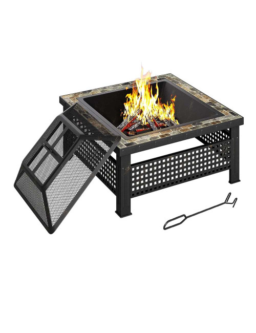 2210 BARBECUE STOVE 76X76X50CM