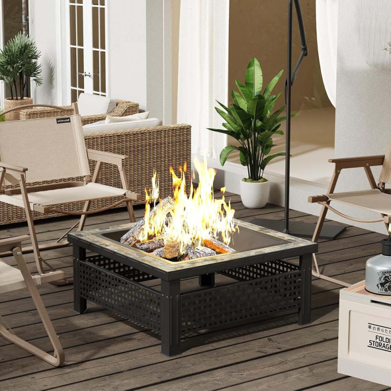 2210 BARBECUE STOVE 76X76X50CM