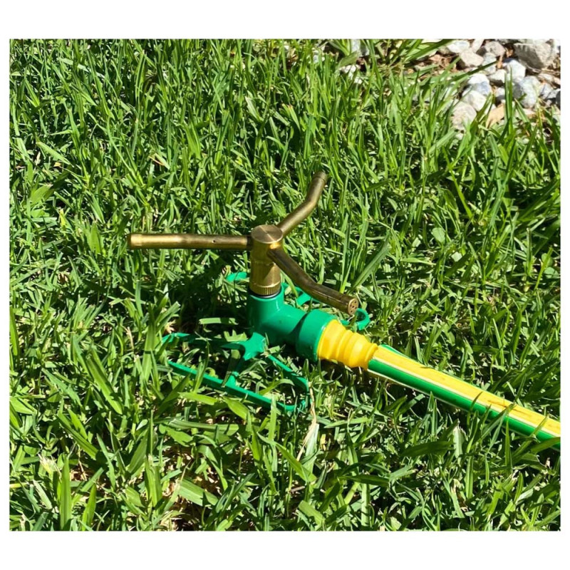 X903L3 LAWN SPRINKLER 3 ARMS W/ ZINC BASE