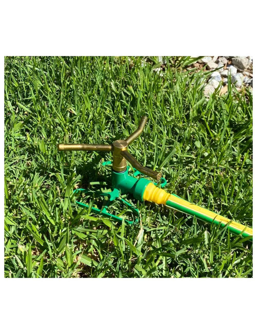 X903L3 LAWN SPRINKLER 3 ARMS W/ ZINC BASE