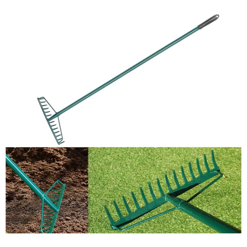G01 RAKE WITH METAL HANDLE 14T
