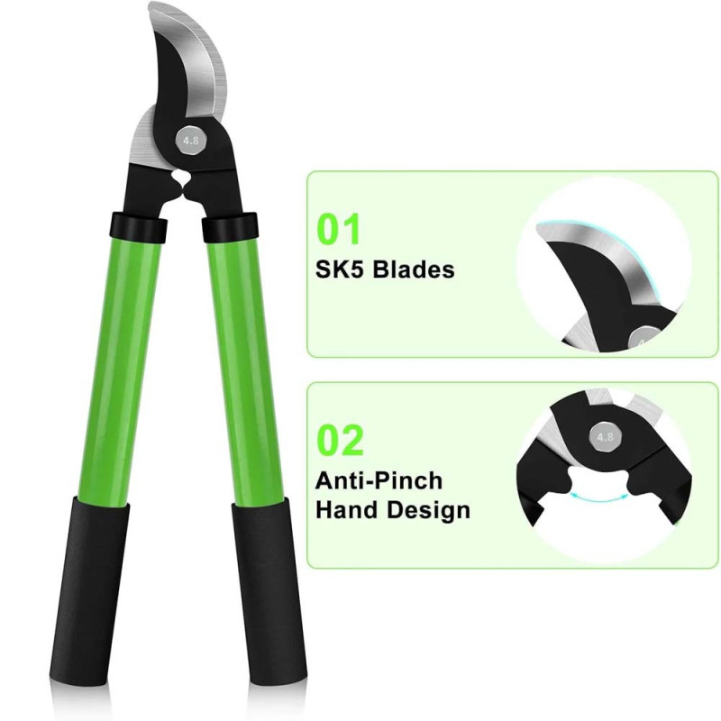 021-6H STEEL HANDLE MINI LOPPER