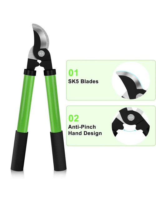 021-6H STEEL HANDLE MINI LOPPER