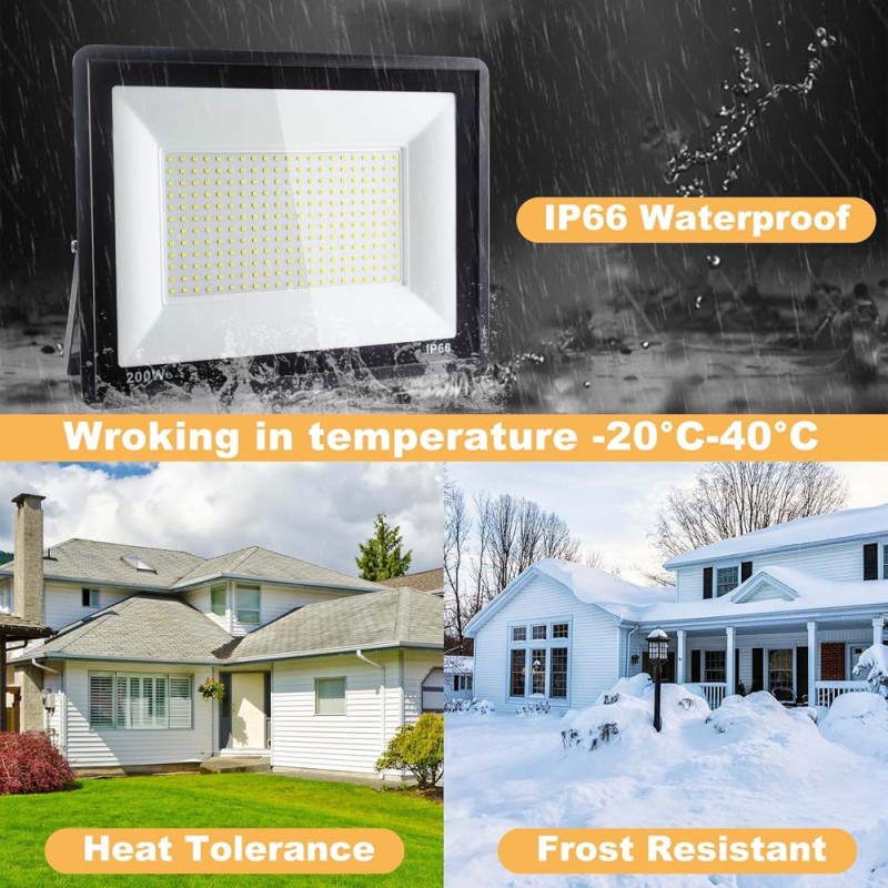TRUELITES 400W LED كشاف اصفر