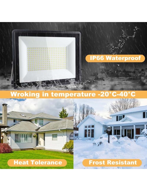 TRUELITES 400W LED كشاف اصفر