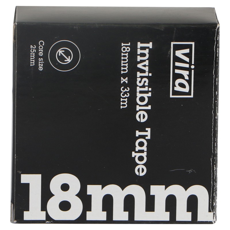 INVISIBLE TAPE 3/4" X 33 MTR X