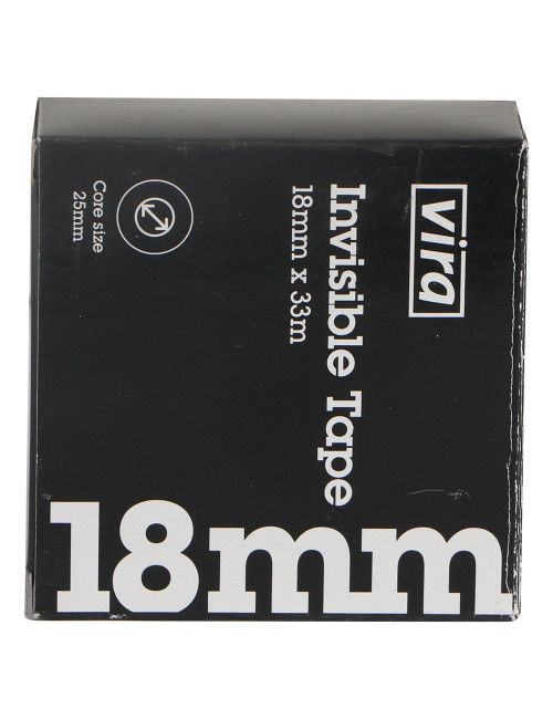 UAE INVISIBLE تيب شفاف 3/4" ×33 متر