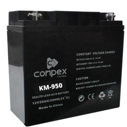 KM-950 MULRIFUNCTIONAL MOBILE POWER 12V 1 LED BULB & 1 COB LIGHT WITH INVERTER