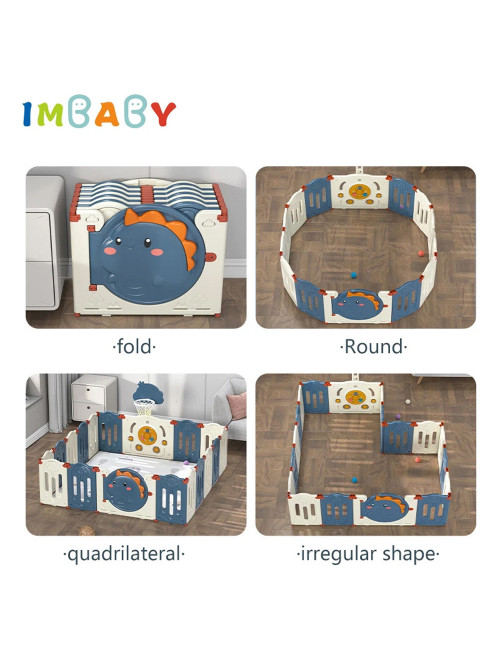 RMX-017 BABY PLAY FENCE 152*152*103CM