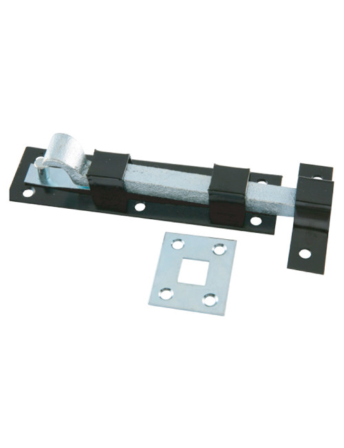 TOWER BOLT BLACK L.D. 4"