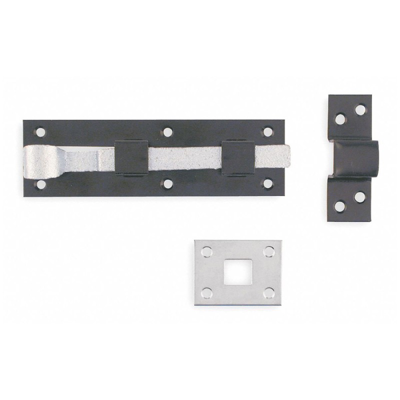 TOWER BOLT BLACK L.D. 6"