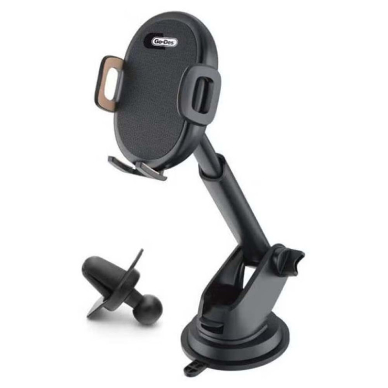 HD-753 2 IN 1 AUTO-TIGHTENING KICKSTAND BRACKET