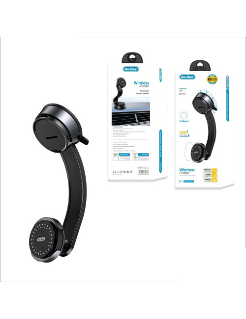 WL-376 استاند تليفون لزق مع شاحن وايرليس