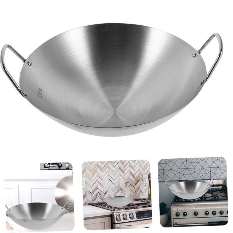 WOK6-30 WOK FRY PAN 30CM