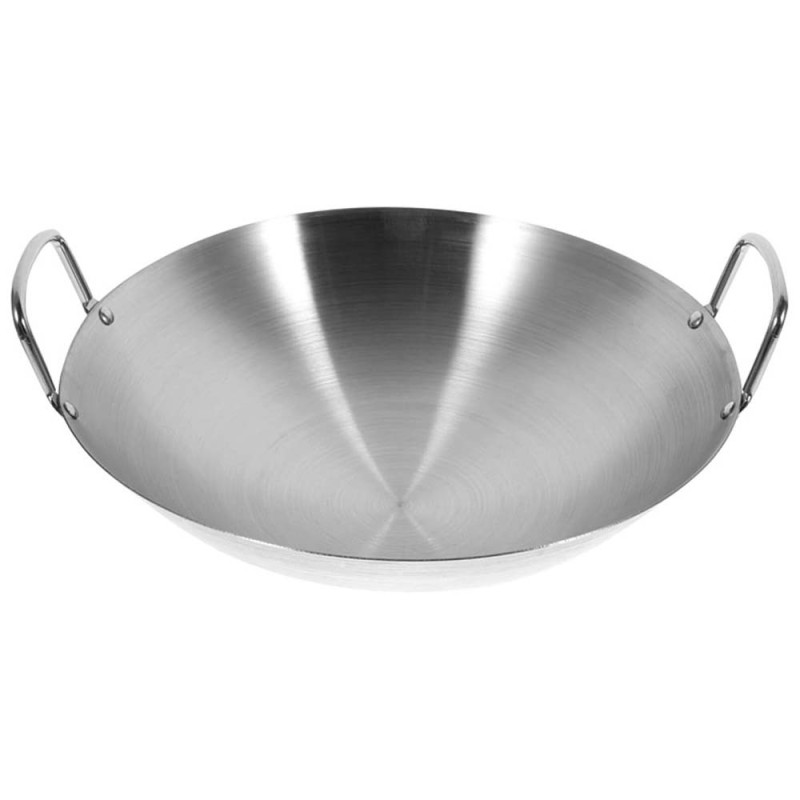 WOK6-34 مقلاة استيل 34سم