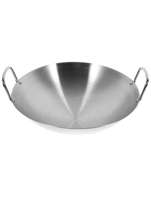 WOK6-34 مقلاة استيل 34سم