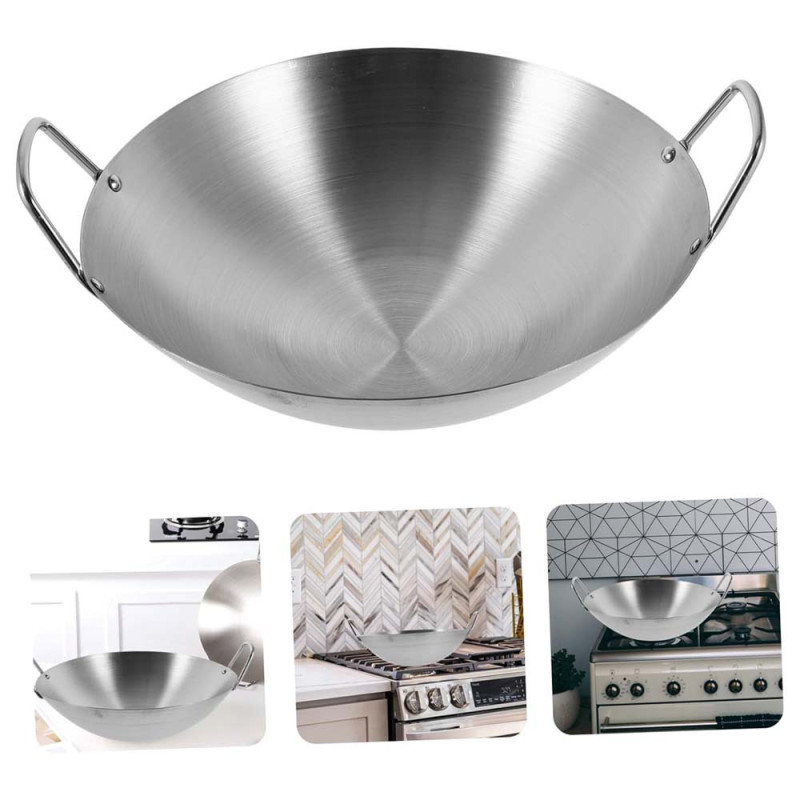 WOK6-34 WOK FRY PAN 34CM