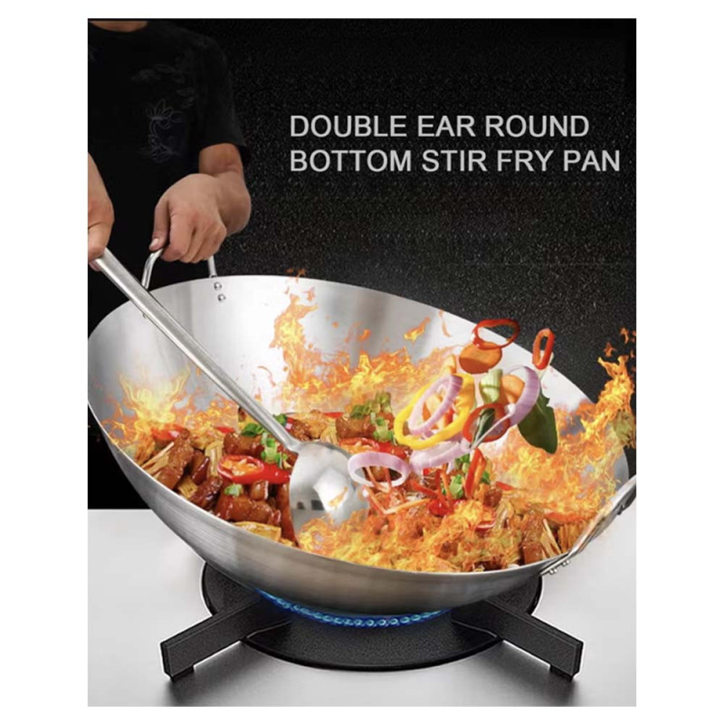 WOK6-34 WOK FRY PAN 34CM