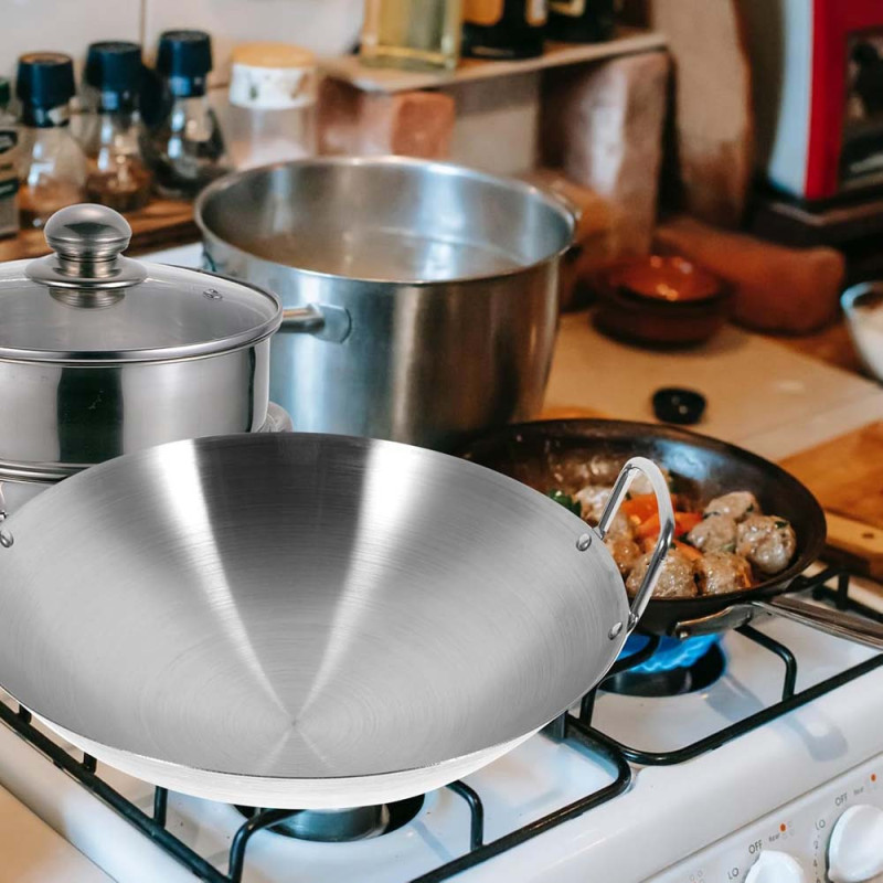 WOK6-45 WOK FRY PAN 45CM