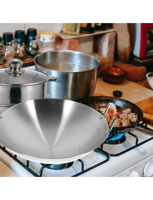 WOK6-45 WOK FRY PAN 45CM