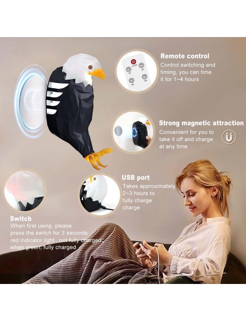 BK165 EAGLE WALL LAMP