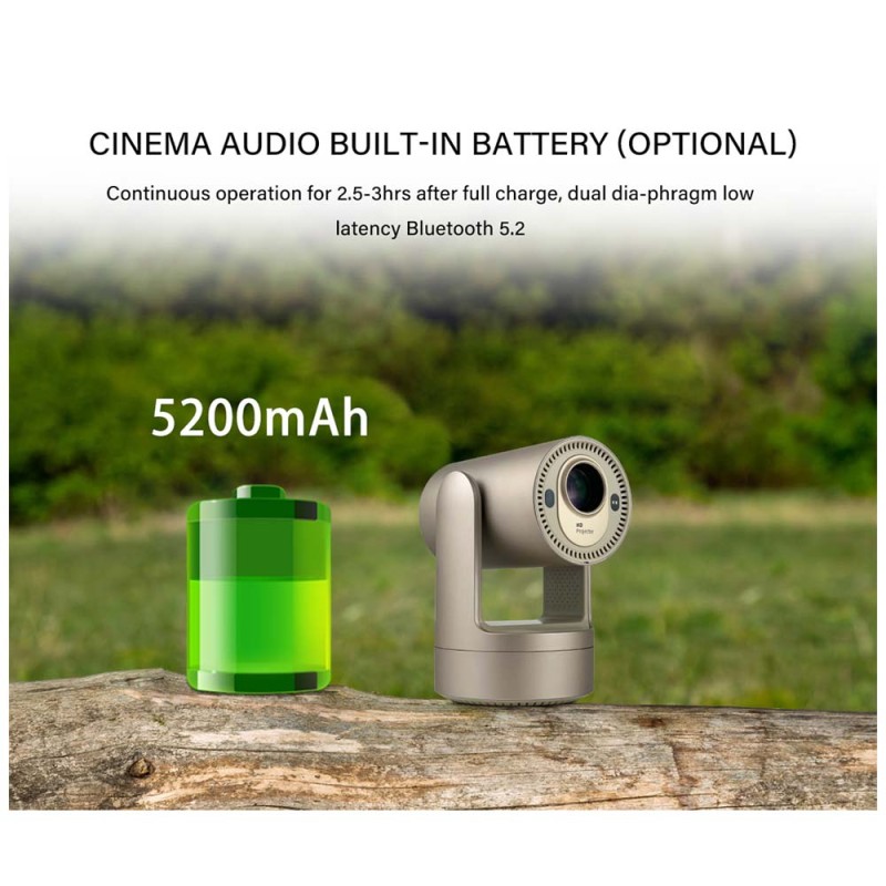 W3 5G PROJECTOR MULTI-ANGLE HEAD DESIGN