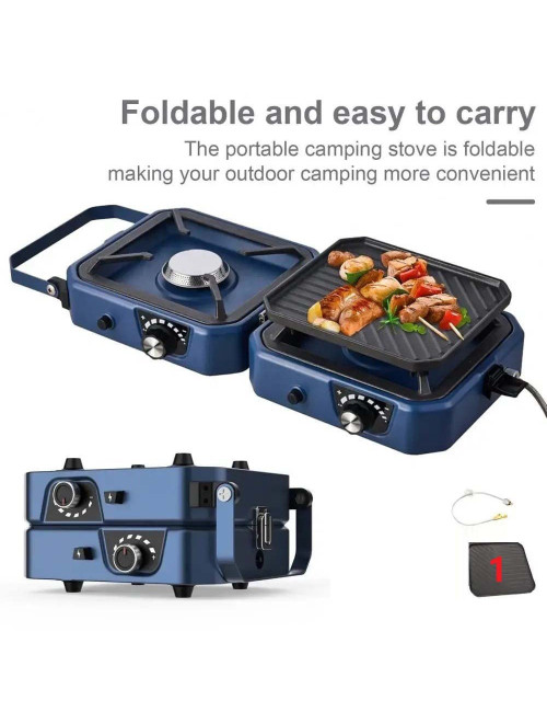 LQKB5 FOLDING CAMPING STOVE