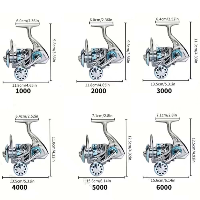 -26 RTX-4000 FISHING REEL