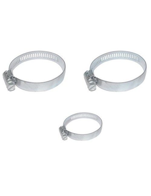 GALV. HOSE CLIP 8 x 0.6 MM 1-1/4" 20-30 MM