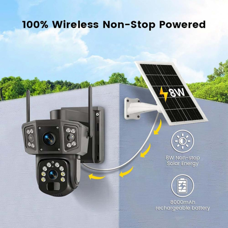 HONTON S26 5G SOLAR 3 LENS 8MP CAMERA