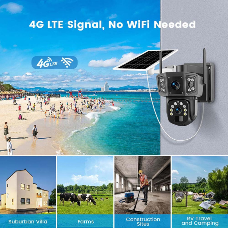 HONTON S26 5G SOLAR 3 LENS 8MP CAMERA