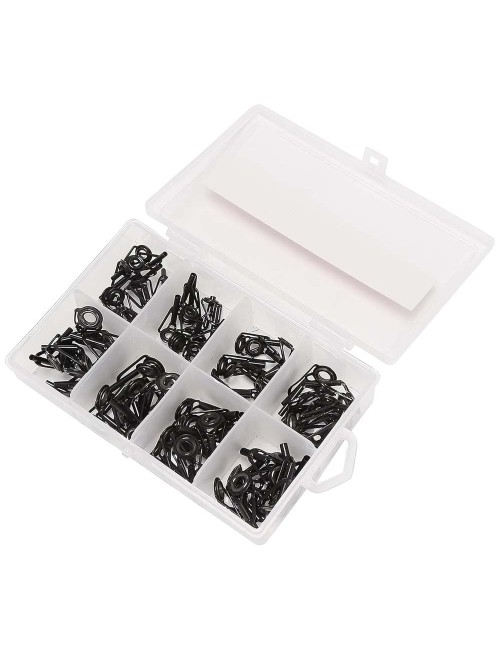 -91 FISHING ROD ENDED EYEPIECES BLACK 80PCS