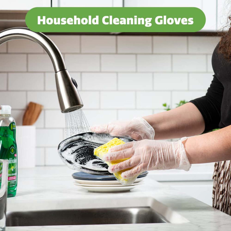 CLEAR VINYL GLOVES