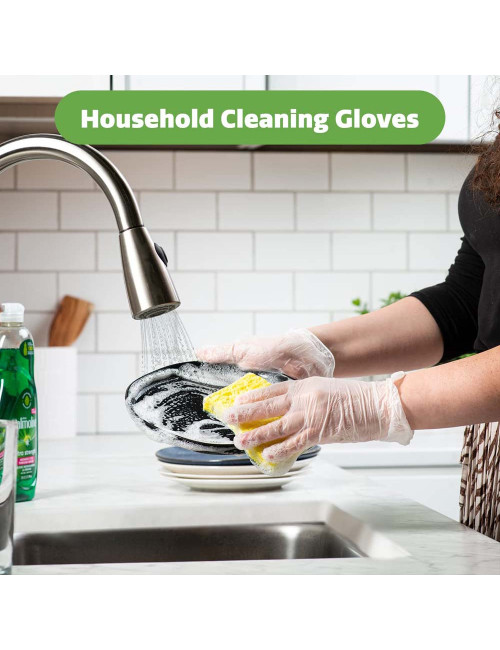 CLEAR VINYL GLOVES