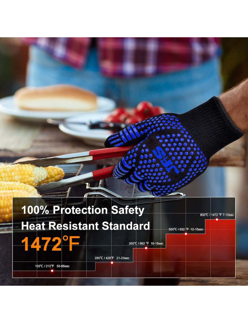 HEAT RESISTANT GLOVES 30CM