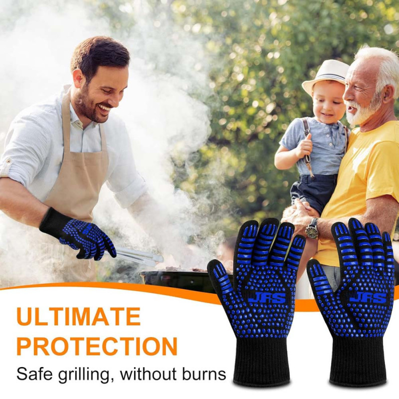 HEAT RESISTANT GLOVES 30CM