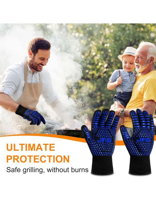 HEAT RESISTANT GLOVES 30CM