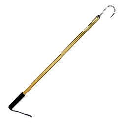 -96 ALUMINUM-GOLDEN HOOK WITH HANDLE 120CM