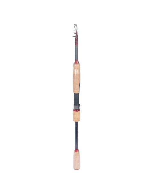 -53 1.8M CARBON THREE SECTION CORK EXTENSIBLE FISHING ROD 1.8M