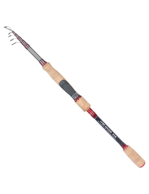 -54 CARBON THREE SECTION CORK EXTENSIBLE FISHING ROD 2.1M