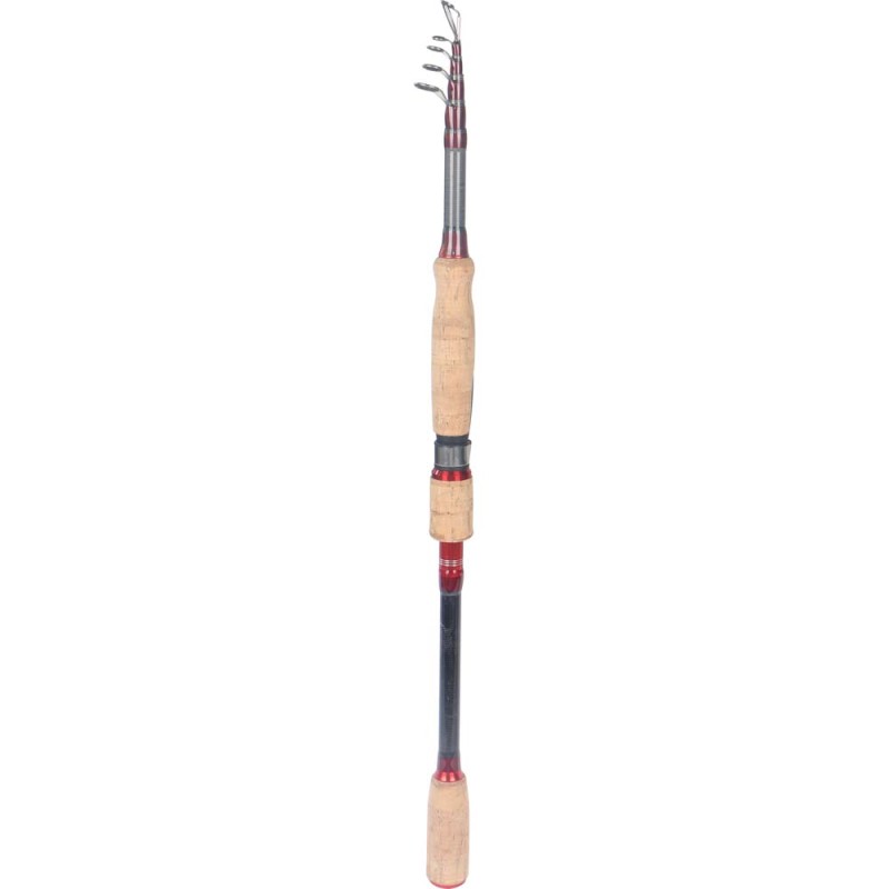-54 CARBON THREE SECTION CORK EXTENSIBLE FISHING ROD 2.1M