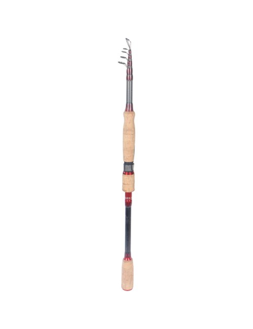 -54 CARBON THREE SECTION CORK EXTENSIBLE FISHING ROD 2.1M