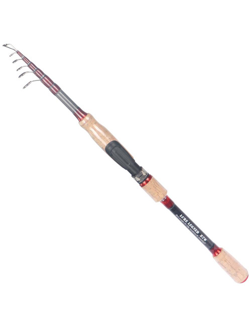 -56 CARBON THREE SECTION CORK EXTENSIBLE FISHING ROD 2.7M