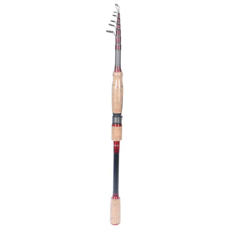 -57 CARBON THREE SECTION CORK EXTENSIBLE FISHING ROD 3.0M