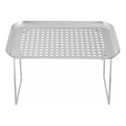 6011 27X18X15CM قاعدة شوي استيل