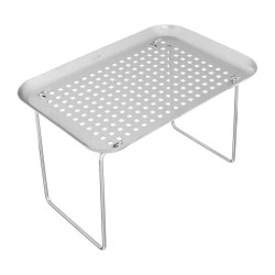 6012 36X25X15CM قاعدة شوي استيل