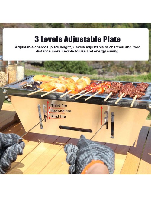 FOLDING STOVE 42X21.5X17CM